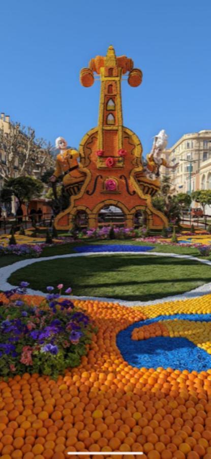 Location Saisonniere Menton 220 M Des Plages 外观 照片